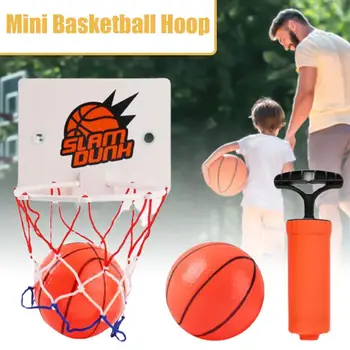 1 комплект мини-баскетбольного кольца, детская спортивная игрушка в баскетбол, регулируемая для мальчиков и девочек, игрушки для купания на открытом воздухе, подарок
