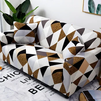 10 универсальных эластичных чехлов для дивана в современном стиле simple для гостиной