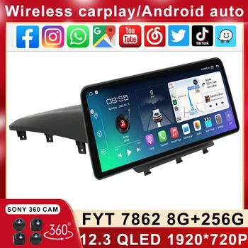 12,3-Дюймовый 1920*720 QLED-Экран Для Opel Antara 2006-2017 Android Автомобильный Стерео Мультимедийный Видеоплеер Головное Устройство Carplay Auto SWC