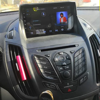 128 ГБ Автомобильный Радиоприемник Экран 2Din Автомобильный Мультимедийный GPS Для Ford Kuga C-max Escape Android 13 Авторадио BT Навигация Стерео Головное Устройство