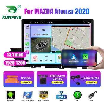 13,1-дюймовый автомобильный радиоприемник для MAZDA Atenza 2020 Автомобильный DVD GPS Навигация Стерео Carplay 2 Din Центральный Мультимедийный Android Auto