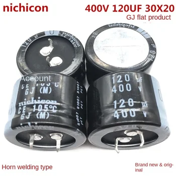 (1ШТ) 400V120UF 30X20 электролитический конденсатор Nippon 120UF 400V 30 * 20 GJ 105 градусов