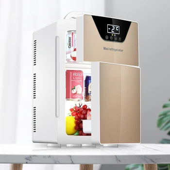 2024 Автомобильный холодильник автомобильный бытовой уличный холодильник небольшой холодильник для хранения косметики в общежитии