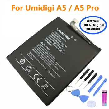 2024 Новый 4150 мАч A 5 Pro Оригинальный Аккумулятор Для UMI Umidigi A5 Pro A5Pro Высококачественная Замена Bateria + Инструменты + Отслеживание