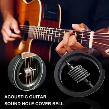 38-41 Дюймовое Звуковое отверстие для гитары Колокол Акустический ABS Материал для гитары Модель 2 Аксессуары U0H8
