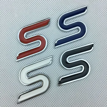 3D Металлический логотип Эмблема Значок на Решетке радиатора автомобиля Наклейка для Ford Focus Fiesta Ecosport Kuga Mondeo Everest S Аксессуары для Наклеек