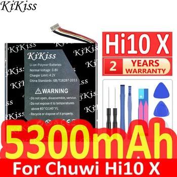 5300 мАч KiKiss Мощный Аккумулятор Для Chuwi Hi10 X Tablet PC Аккумуляторные 7-Проводные Штекерные Инструментальные Батареи