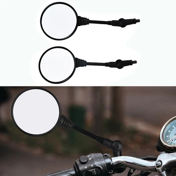 8 мм 10 мм Универсальное зеркало для мотоцикла Складные боковые зеркала Зеркало заднего вида для мотоцикла Мотор для Yamaha для Honda для Suzuki