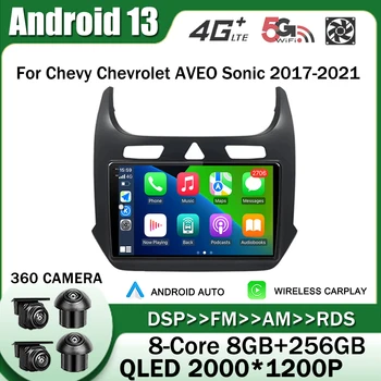 9-Дюймовый Android 13 Автомобильный Радио Мультимедийный Плеер Навигация GPS No 2Din 2 Din DVD для Chevrolet COBALT 2011-2018