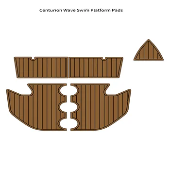Centurion Wave Swim Platform Step Pad Лодка Из Пены EVA, Коврик Для Пола Из Искусственного Тика, Напольная Основа, Самоклеящийся Стиль SeaDek Gatorstep