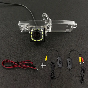 HD Беспроводная автомобильная CCD камера заднего вида Fisheye 4 8 12 LED динамического ночного видения для Toyota Highlander 2002 - 2009 2010 2011 2012 Kluger
