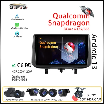 Qualcomm Android Для Opel Meriva B 2009-2014 Авторадио С Сенсорным Экраном Радио Мультимедийный Видеоплеер Навигация GPS BT Без 2din DVD