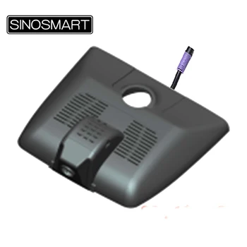 SINOSMART Novatek 1080P Автомобильный WiFi видеорегистратор для Honda FIT 2021 1.5T Управление с помощью приложения мобильного телефона SONY IMX307