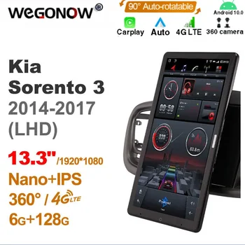 TS10 Android10.0 Собственное автомобильное радио Auto для Kia Sorento 2015/2016 с 13,3 