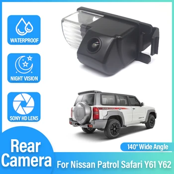 Автомобильная Резервная Камера Заднего Вида Для Nissan Patrol Safari Y61 Y62 CCD Full HD Камера Ночного Видения Заднего Вида высокого качества RCA