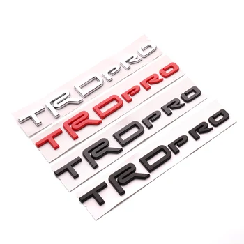 Автомобильные наклейки с логотипом ABS TRD Pro для Toyota Tundra Аксессуары для стайлинга автомобилей Наклейка на боковое крыло кузова Эмблема Наклейки