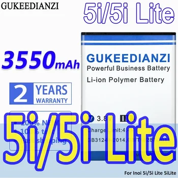 Аккумулятор большой емкости GUKEEDIANZI емкостью 3550 мАч для Inoi 5i/5i Lite 5iLite Bateria