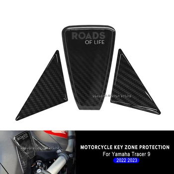 Аксессуары для мотоциклов Защитные наклейки из смолы, устойчивые к царапинам, для Yamaha TRACER 9 2022 2023 3D Наклейка