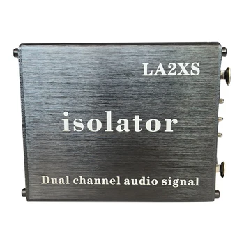 Аудиоизолятор LA2XS Фильтр шумоподавления Устраняет текущие шумы Двухканальный аудиоизолятор микшера 6.5 XLR