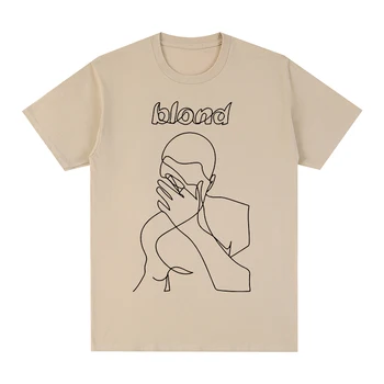 Блондин Фрэнк Рэппер, хип-хоп, винтажная футболка, рэп, музыка, хлопковая мужская футболка, Новая футболка, женские топы