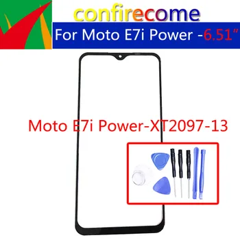 Дигитайзер ЖК-Сенсорное Стекло Для Motorola Moto E7i Power XT2097-13 Панель Сенсорного Экрана Стеклянная Линза