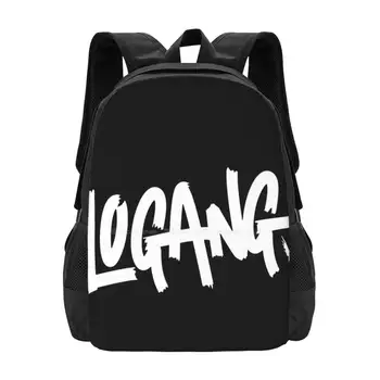 Дизайн 37 узоров Рюкзак школьные сумки Jake Paul Maverick Team 10 Logang Почему бы нам