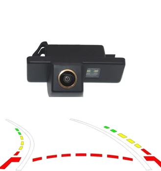 Динамическая Траектория CCD CCD Камера Заднего Вида Автомобиля Заднего Вида Для Nissan QASHQAI X-TRAIL Citroen C4 C5 Peugeot 307CC Pathfinder