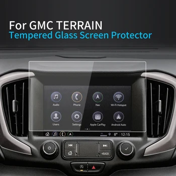 Для GMC TERRAIN 2023 Защитная пленка для экрана, консоль из закаленного стекла, защита навигатора, автомобильные наклейки, аксессуары