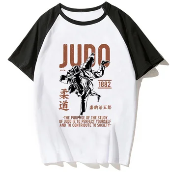 Женская футболка для дзюдо, футболка с комиксами, женская дизайнерская одежда 2000-х годов
