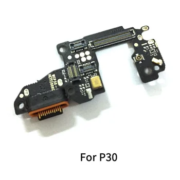 Зарядная плата с USB-портом для Huawei P30 Pro, деталь для ремонта гибкого кабеля док-станции