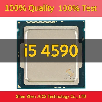 Используется четырехъядерный процессор Core i5 4590 3,3 ГГц L3 6M с разъемом 84 Вт LGA 1150 Настольный процессор