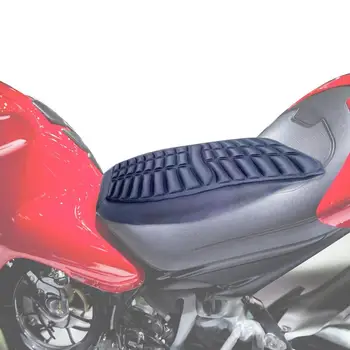 Накладка для Сиденья мотоцикла 3D-Сотовая Амортизирующая Накладка Для Сиденья Мотоцикла Охлаждающая Нескользящая Дышащая Накладка Для Длительных Поездок