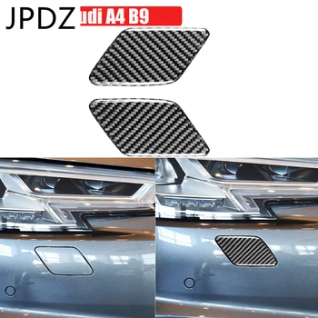 Наклейка для укладки Аксессуаров Наклейка для очистки панели фар из углеродного волокна для Audi a4 b9 RS4 S4 2017-2019 Автомобильные товары