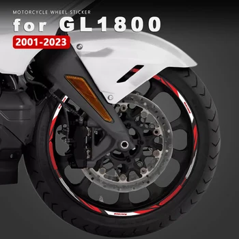 Наклейка На Колесо Мотоцикла Водонепроницаемая Наклейка На Обод Goldwing GL1800 Аксессуары 2023 для Honda GL 1800 Gold Wing 2001-2022 2021 2020
