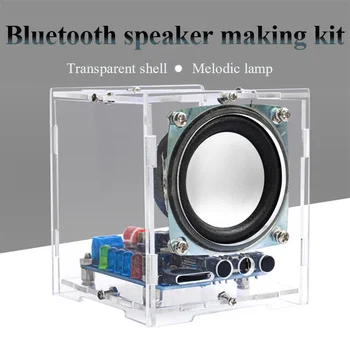 Небольшой Усилитель Мощности Bluetooth Динамик Мобильный Телефон Аудио Электроника В Сборе DIY Производственный Набор Для Практики Сварки