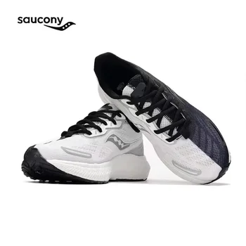 Новая оригинальная повседневная обувь для скоростного кросс-бега Saucony Victory 19 Victory Runner, мужские и женские кроссовки для бега трусцой, амортизирующие дорожные кроссовки для бега трусцой