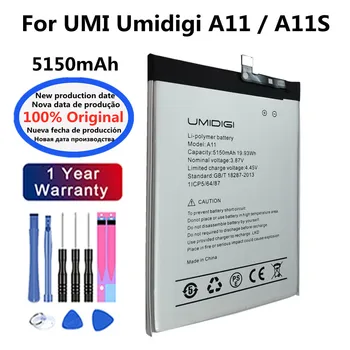 Новый 100% Оригинальный Аккумулятор Для UMI Umidigi A11/A11S 5150mAh Bateria Сменный Аккумулятор Быстрая Доставка + Номер для отслеживания