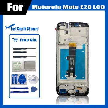 Оригинал для Motorola E20 ЖК-дисплей с сенсорным экраном, дигитайзер в сборе, замена XT2155 для дисплея MOTO E20