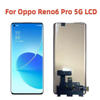 Оригинал для Oppo Reno6 Pro 5G ЖК-дисплей Экран дисплея + Сенсорная панель Замена Дигитайзера 6,55 