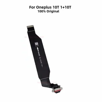 Оригинальный USB Порт Для Зарядки Док-станция Гибкий Кабель Для Oneplus 10T 1 + 10T Oneplus10T Штекер Зарядного Устройства Для Мобильного Телефона Запасная Часть Материнской Платы