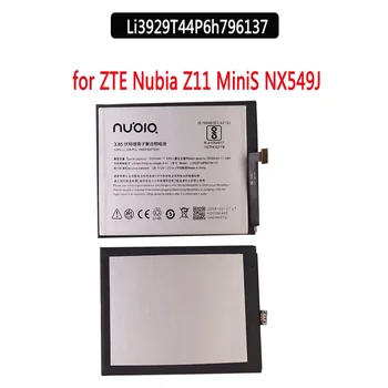 Оригинальный аккумулятор Li3929T44P6h796137 Аккумулятор Для ZTE Nubia Z11miniS Z11 miniS NX549J Z17mini Z17 mini NX569H NX569J Аккумулятор 3000m