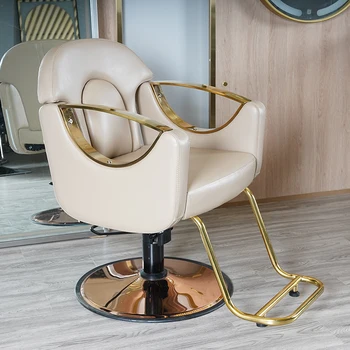 Офисное кресло с откидной спинкой Салонные кресла для педикюра, маникюра, парикмахерское кресло для салона красоты, стул косметолога Silla, Салонное оборудование для парикмахера-стилиста