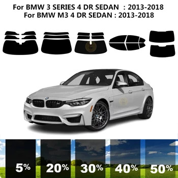 Предварительно Обработанная нанокерамика car UV Window Tint Kit Автомобильная Оконная Пленка Для BMW M3 F80 4 DR СЕДАН 2013-2018