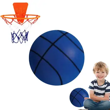 Прыгающий Немой Мяч Крытый Бесшумный Баскетбол 24 см Пенопластовый Баскетбол Бесшумный Мягкий Мяч Размер 7 Воздушный Отскок Баскетбольного Мяча 7 Спортивная Игрушка