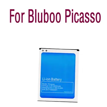 Резервный Bluboo Для Bluboo Picasso 2500 мАч Смарт-Мобильный Телефон Литий-ионный Аккумулятор Большой Емкости Высокого качества Для Замены