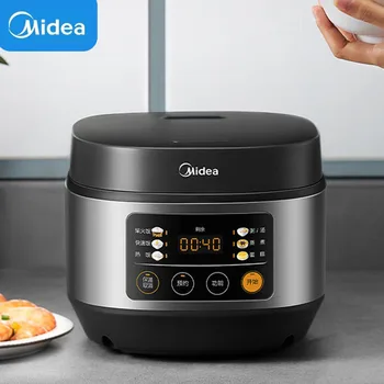 Рисоварка Midea 3L, Кнопка с цветным экраном, электрическая плита, Многофункциональное меню, бытовая Электрическая кастрюля для кухни