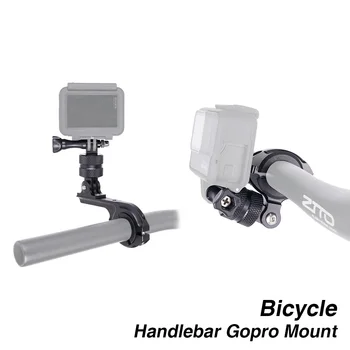 Руль велосипеда с возможностью поворота на 360 градусов, крепление для спортивной камеры GoPro, держатель-адаптер для шоссейного велосипеда Go pro Xiaomi Virb MTB
