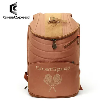 Рюкзак для тенниса и бадминтона GreatSpeed, сумка для бадминтона для мужчин и женщин, винтажный спортивный рюкзак с ограниченным тиражом,