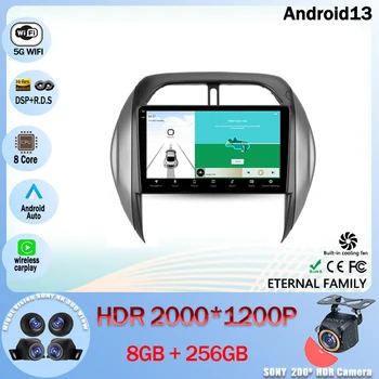 Сенсорный GPS Для Toyota RAV4 2 CA20 CA20W XA20 2003-2005 5G WIFI BT 4G CPU HDR Навигация для Автомобильного видео Smart Player Accessori