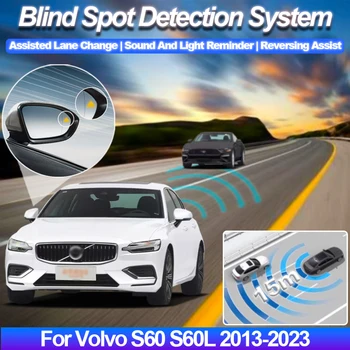 Система Обнаружения Слепых Зон Автомобиля BSD BSA BSM Автомобильные Датчики Контроля Привода Зеркала заднего Вида Для Volvo S60 S60L 2013-2023